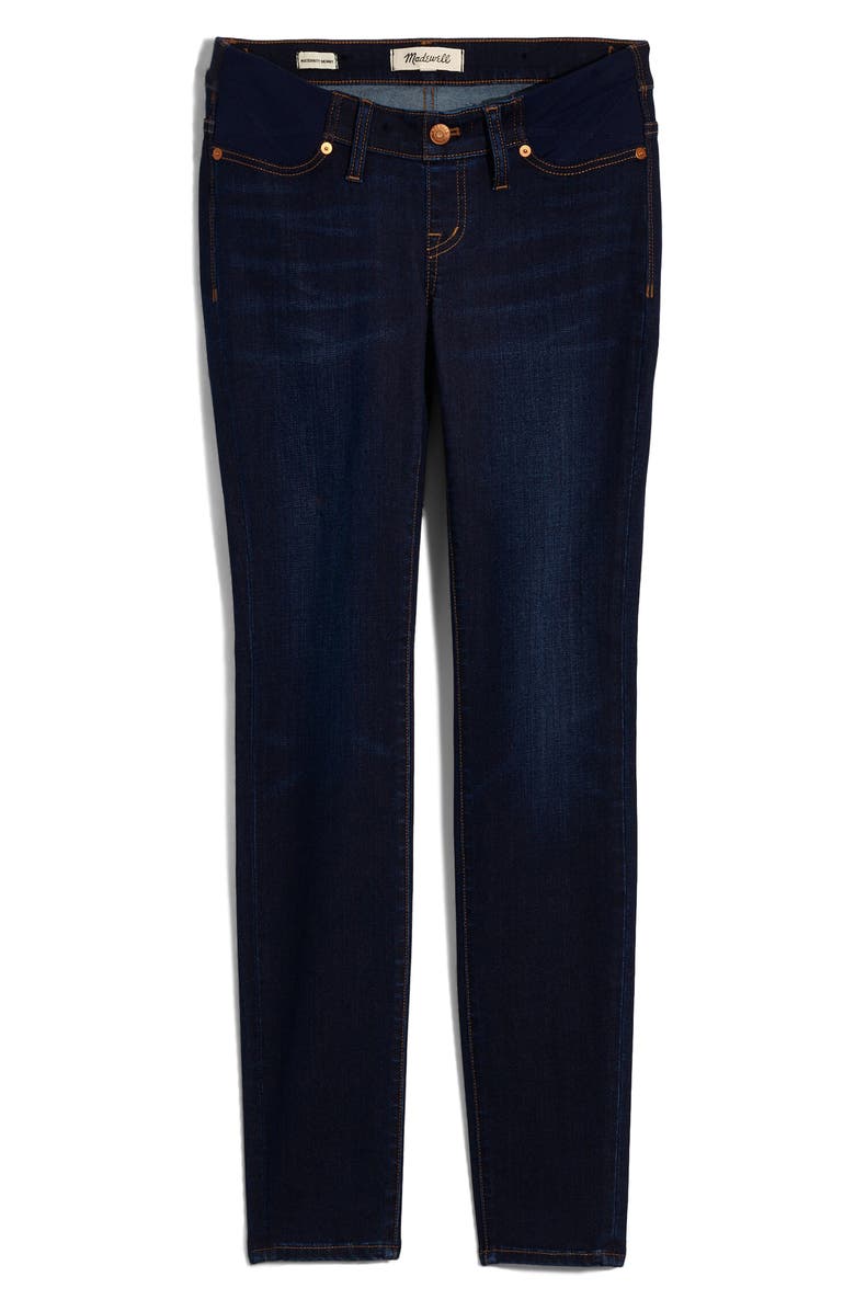 Madewell Maternity Side-Panel Skinny Jeans Adjustable Tencel<sup>®</sup> Lyocell Edition, Alternate, color,