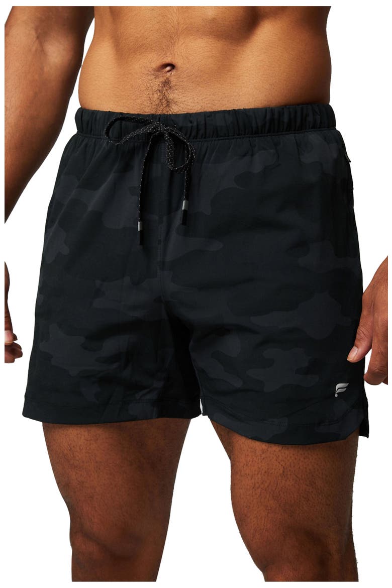 Men's The One Short 5in, Alternate, color, Black Tactical Camo