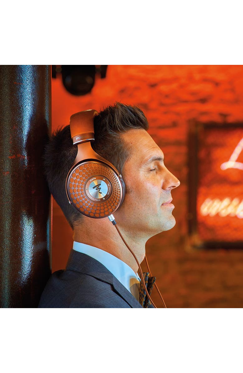 Focal Stellia Closed-Back Circum-Aural Over-Ear Headphones, Alternate, color, Cognac