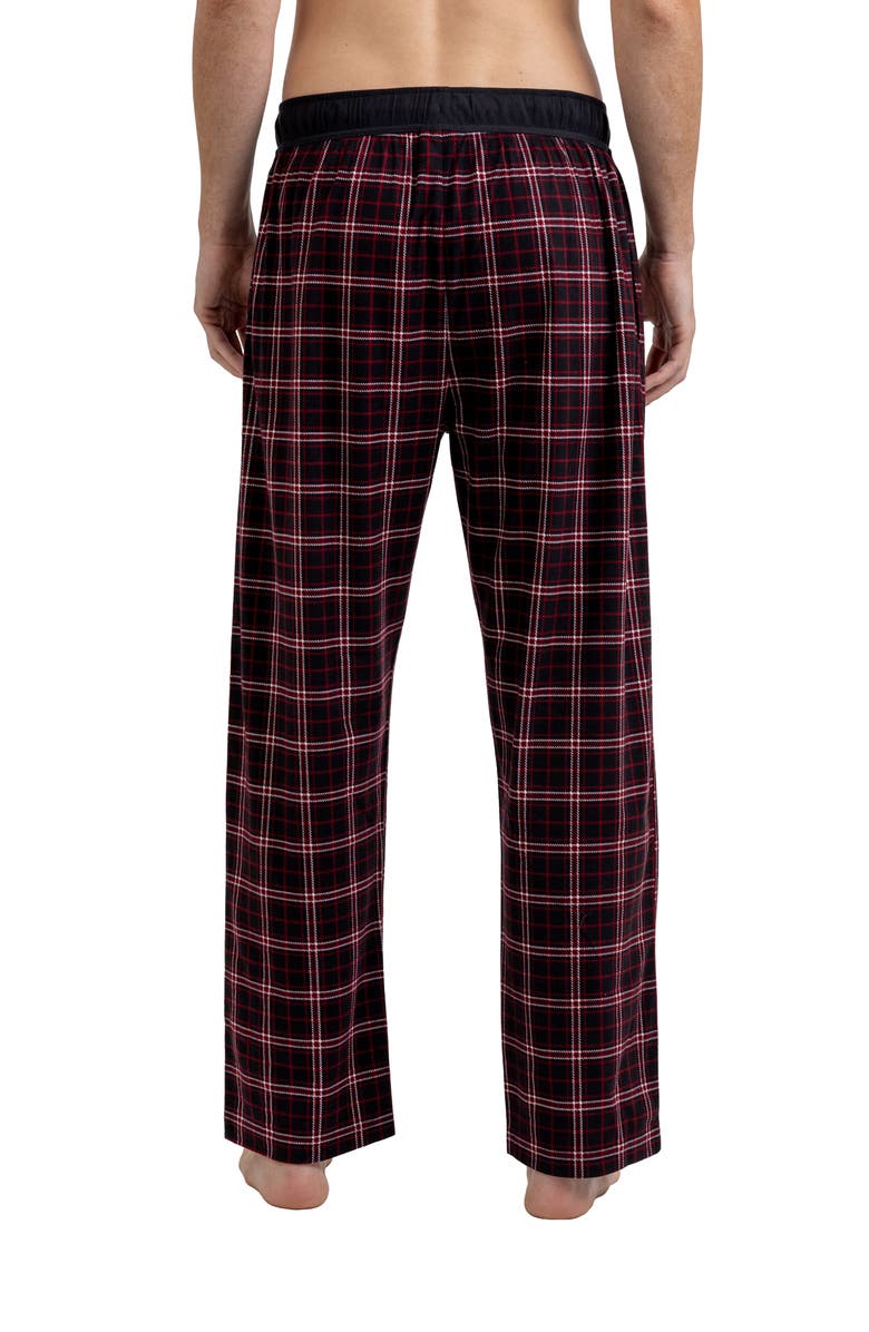 Rainforest Brushed Plaid Flannel Lounge Pants, Alternate, color,