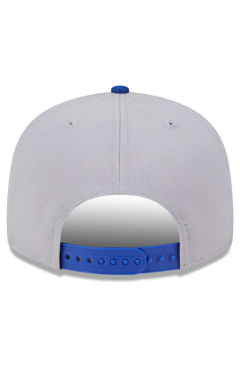 New Era Men's New Era Gray New York Mets 2024 Batting Practice 9FIFTY Snapback Hat, Alternate, color,