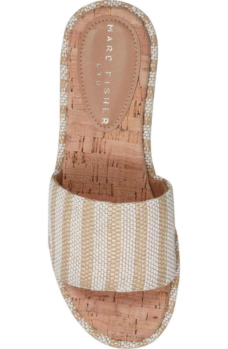 Marc Fisher LTD Daylin Platform Sandal, Alternate, color, Light Natural2