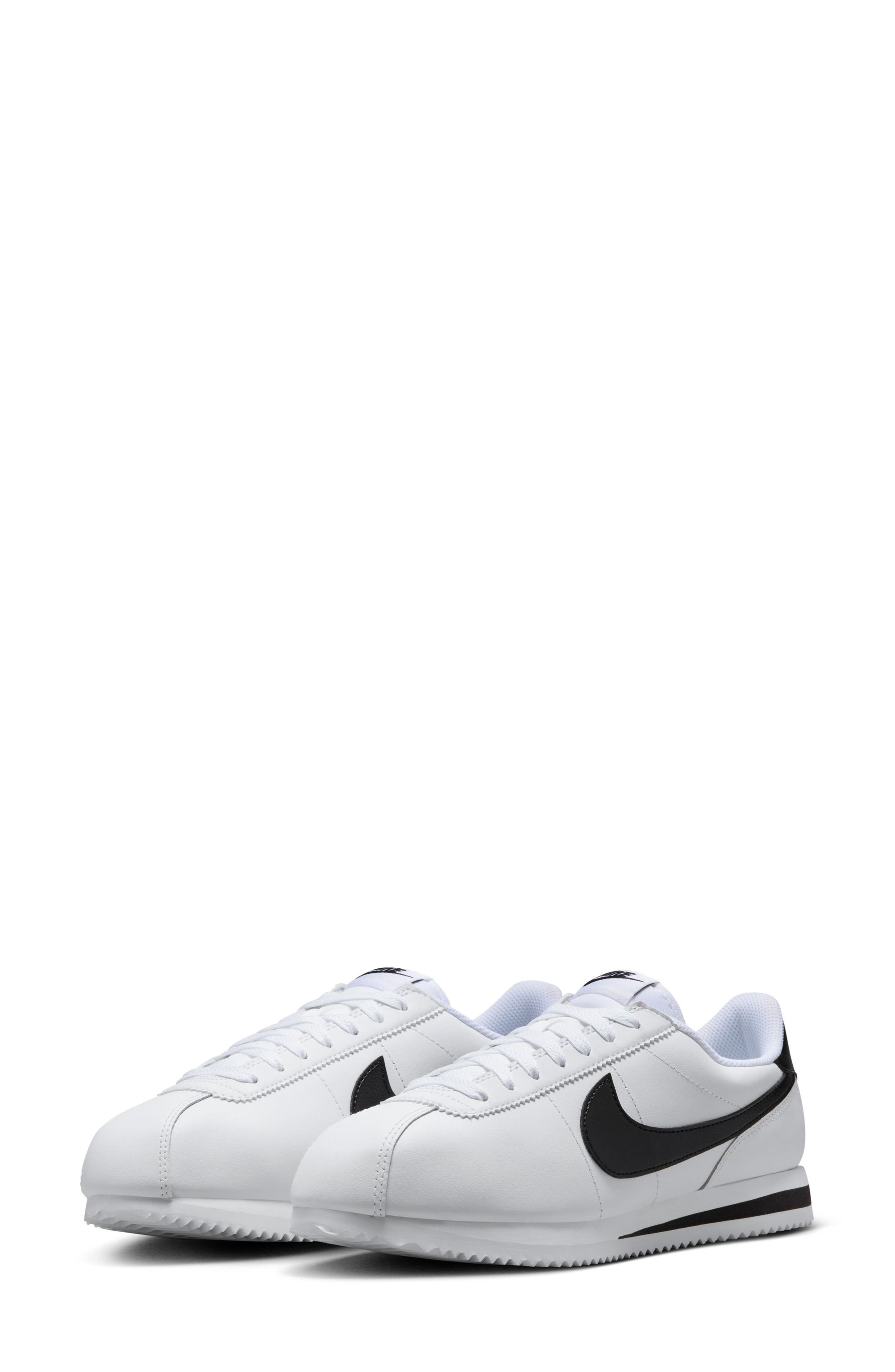 Nike Cortez Sneaker, Main, color, White/ Black
