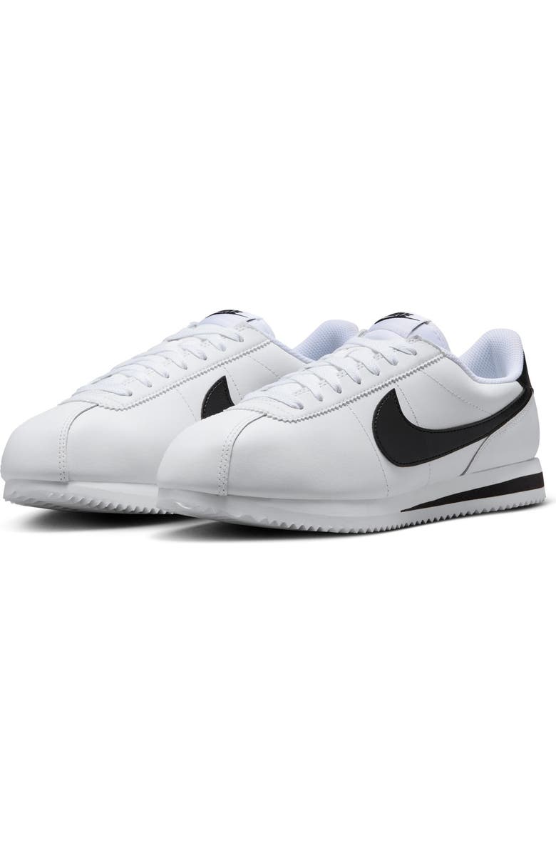 Nike Cortez Sneaker, Main, color, White/ Black