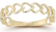 Ember Fine Jewelry Heart Band Ring