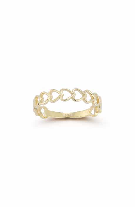 Ember Fine Jewelry Heart Band Ring