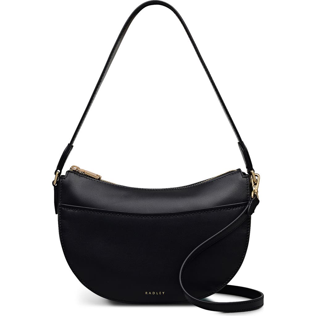 Radley Portland Way Leather Shoulder Bag in Black at Nordstrom Rack