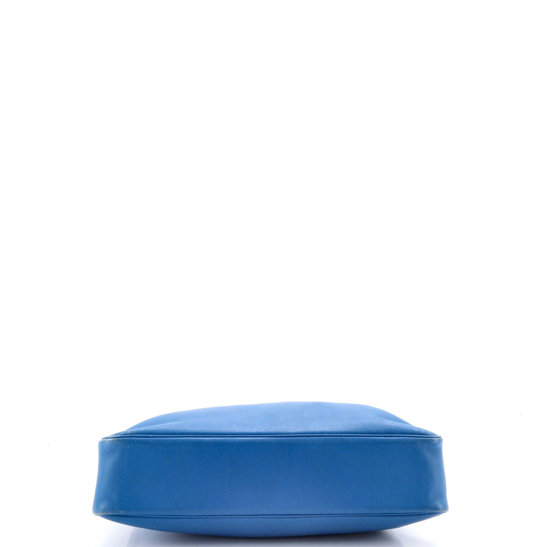 Pre-Owned Hermes Massai Cut Bag Leather 32, Alternate, color, Mykonos