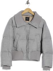 Theory Cozy Collar Puffer Jacket