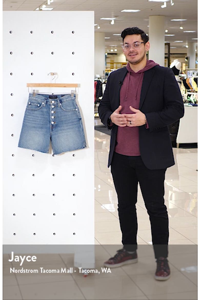 Traveler Cutoff Denim Shorts video