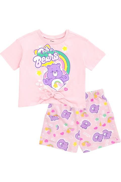Best Friend Bear T-Shirt and French Terry Shorts Set