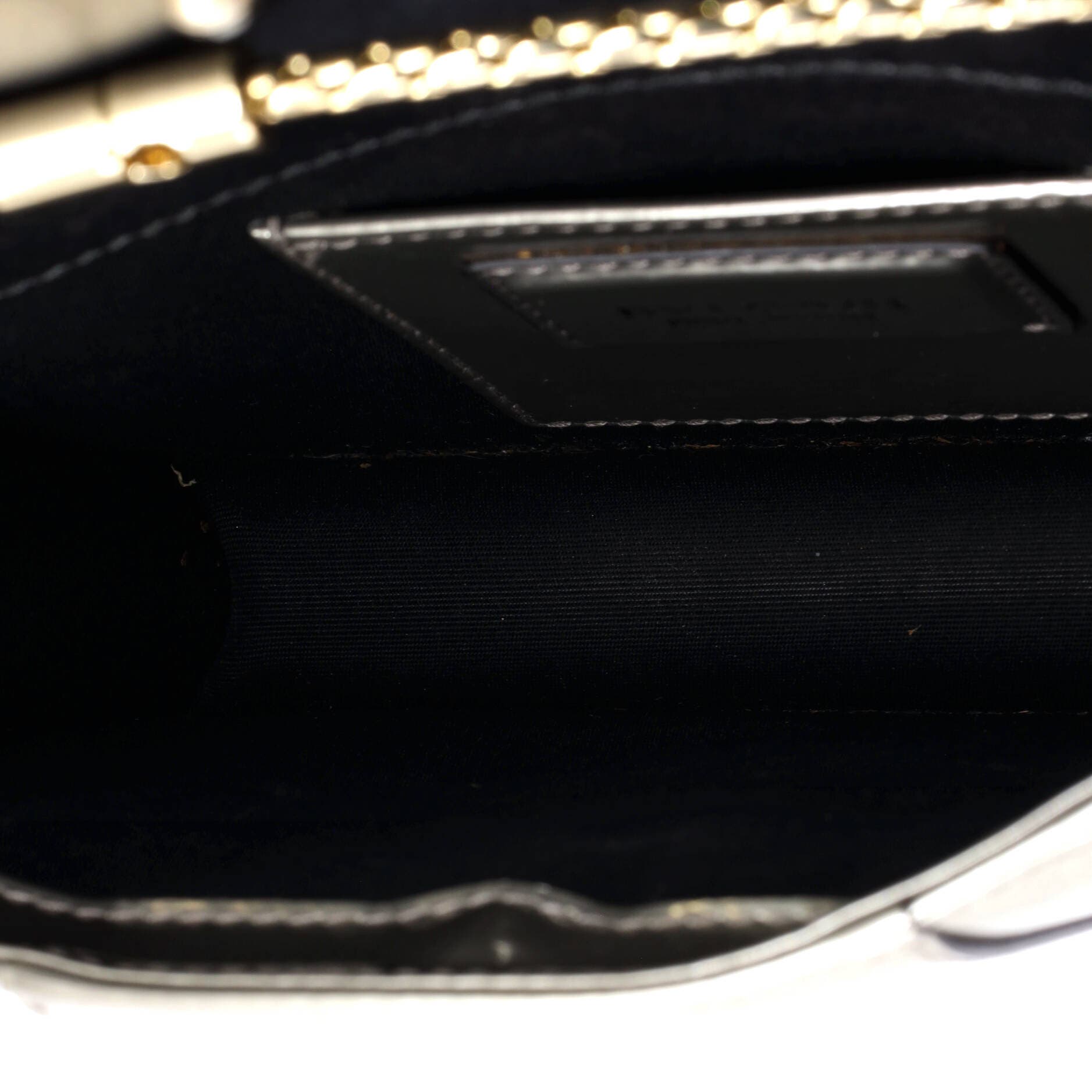 Serpenti Forever Square Shoulder Bag Metallic Leather Small, Alternate, color, Grey