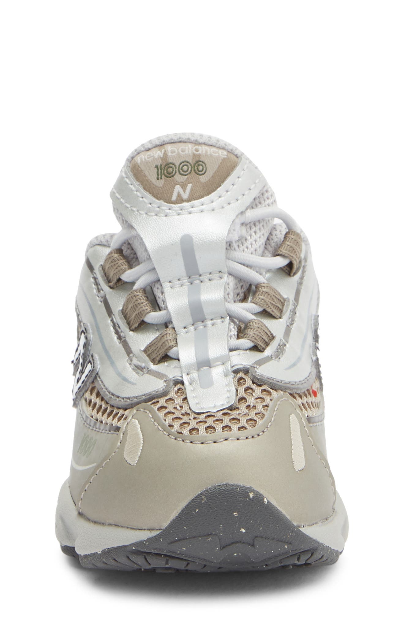 New Balance Kids' 1000 Sneaker, Alternate, color, Arid Stone/ Silver Metallic