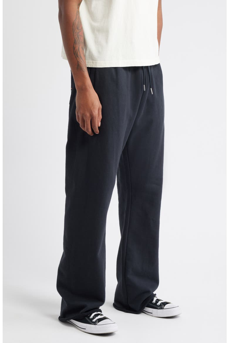 Honor Rose Sweatpants, Alternate, color, BLACK