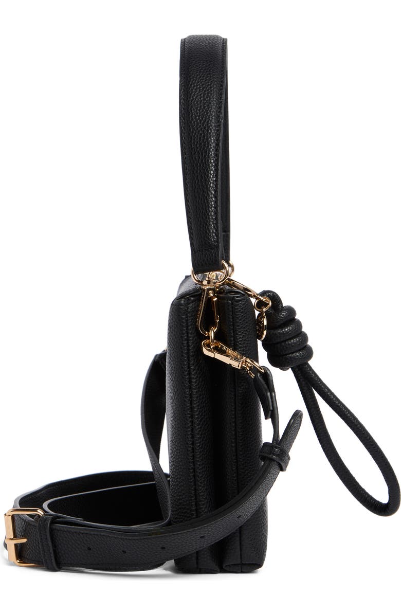 Nanette Lepore Alyce Triple Section Crossbody Bag, Alternate, color, Black