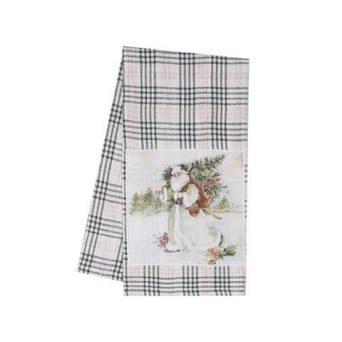 Woolland Santa & Tree Towel