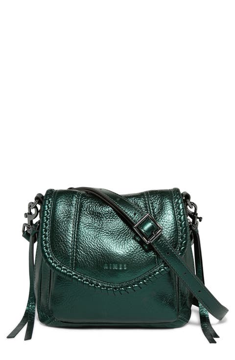 All for Love Genuine Calf Hair & Leather Mini Crossbody Bag