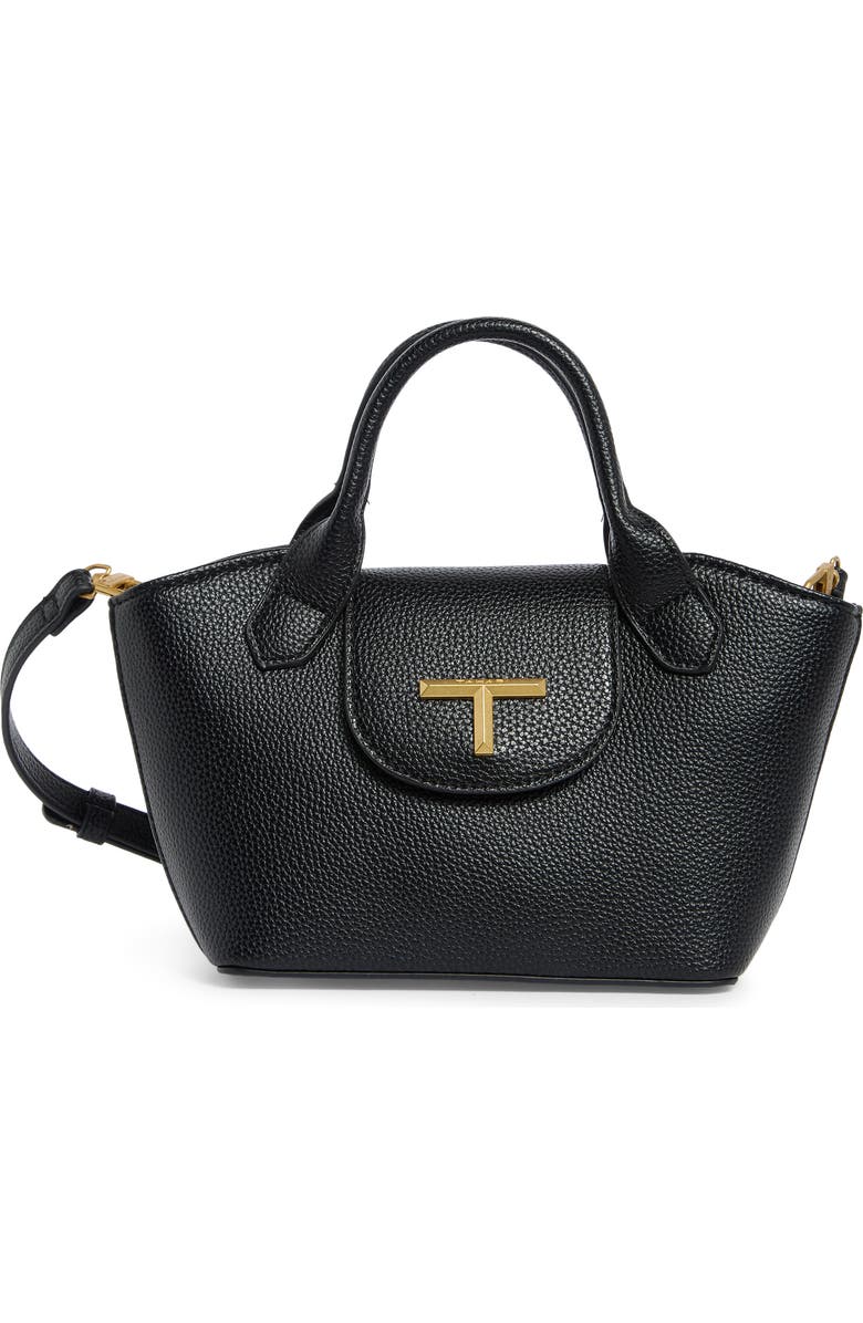 Tahari Elle Top Handle Bag, Main, color, Black