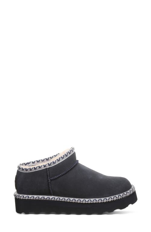 Bearpaw Jules Faux Shearling Lined Bootie In Black