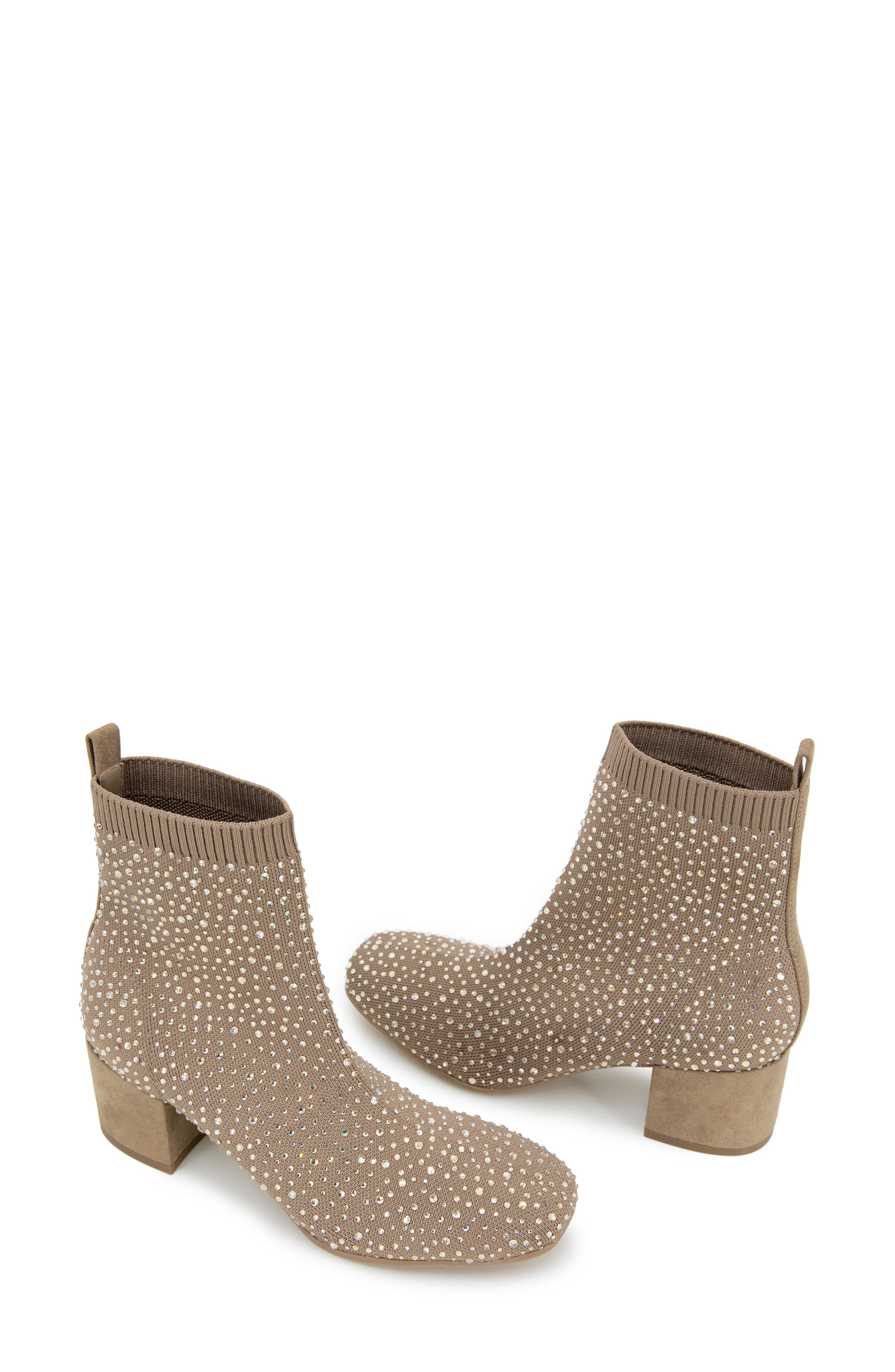 Rida Stretch Bootie Women), Alternate, color, SHITAKE KNIT