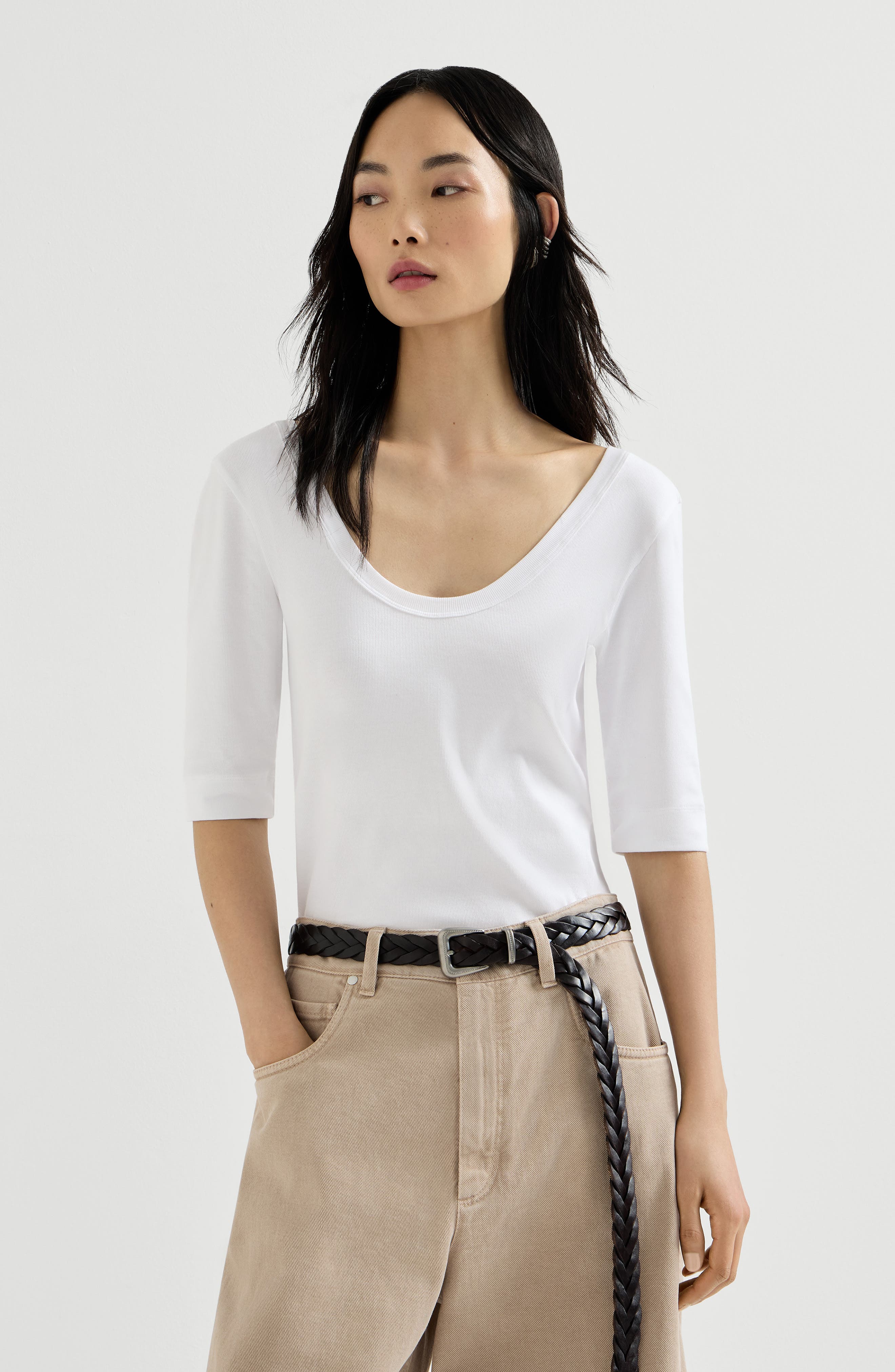 T-shirt with monili - image 3