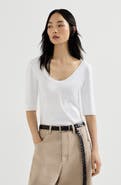 Brunello Cucinelli T-shirt with monili