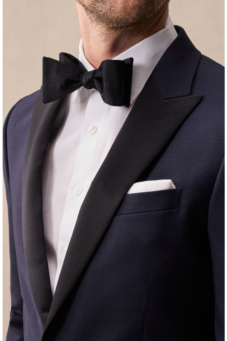 Midnight Blue Tuxedo Jacket, Alternate, color, Midnight Blue