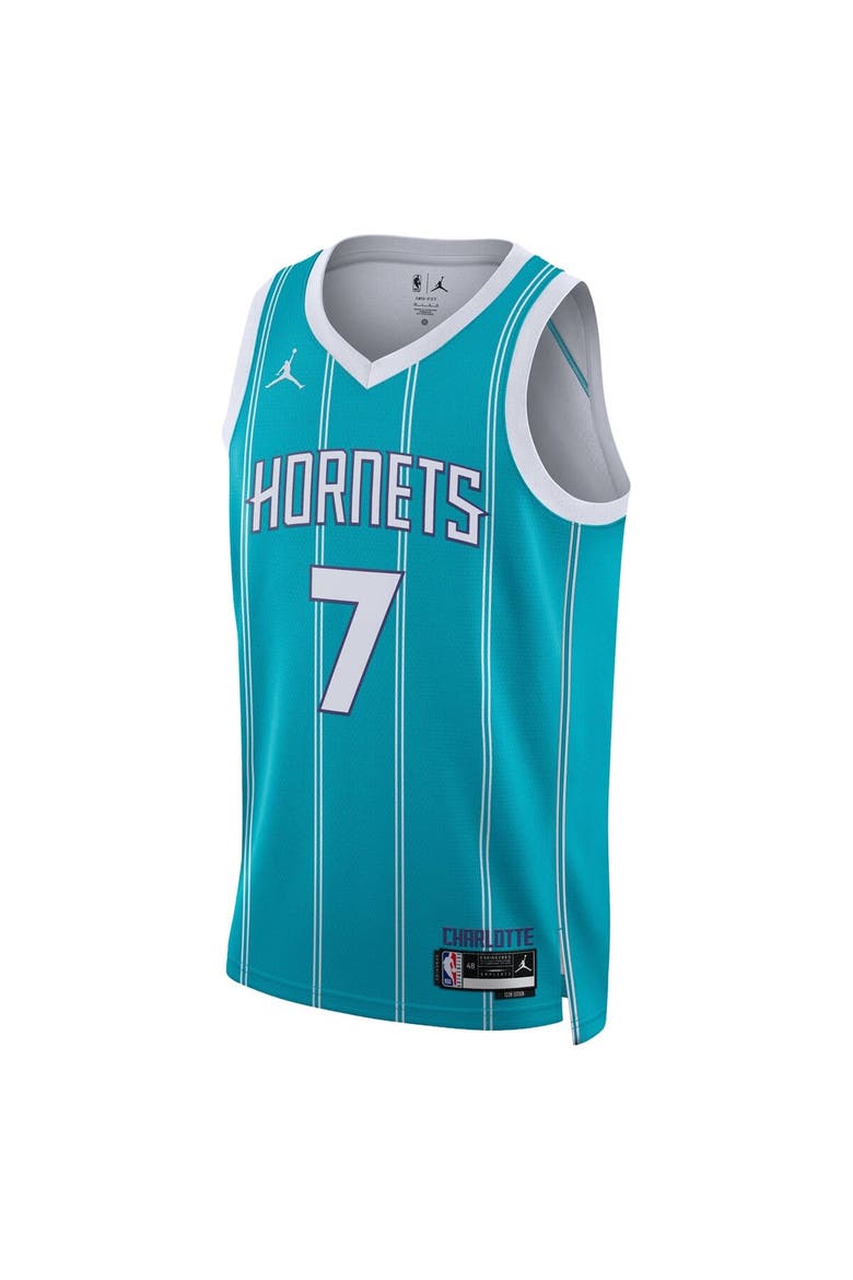 Unisex Nike Kon Knueppel Teal Charlotte Hornets Swingman Jersey - Icon Edition, Alternate, color, Teal