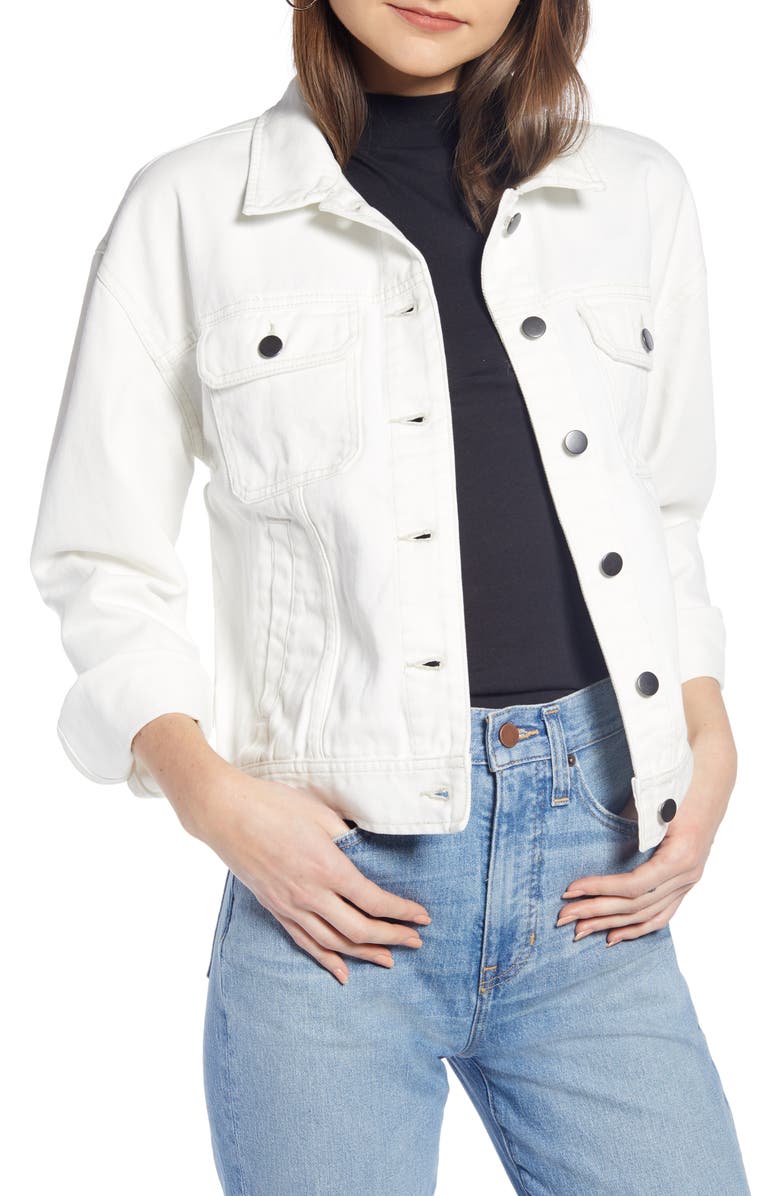 Something Navy Twill Jacket, Main, color, 