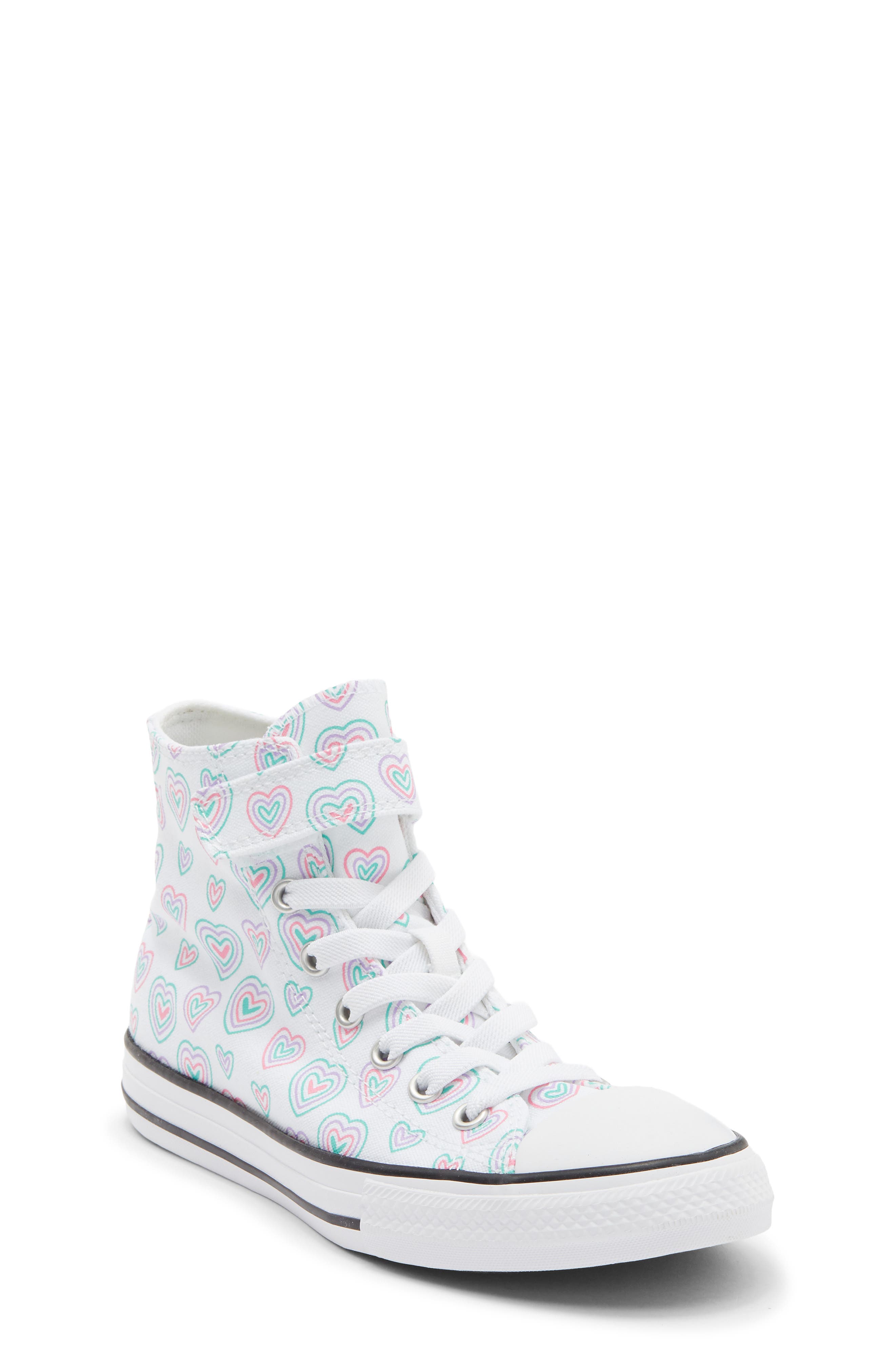 Converse Kids' Chuck Taylor<sup>®</sup> All Star<sup>®</sup> EVA Platform Sneaker, Main, color, White/ Oops Pink/ White
