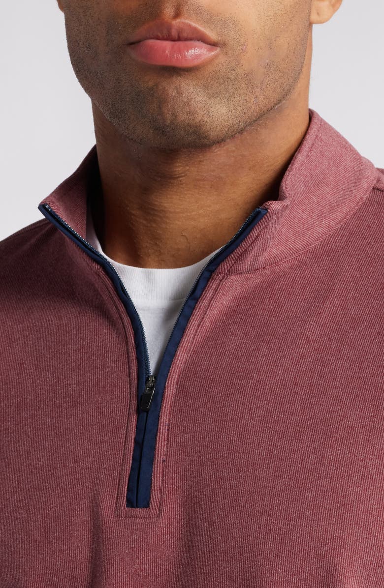 Swannies Emery Quarter Zip Golf Pullover, Alternate, color, Rhubarb