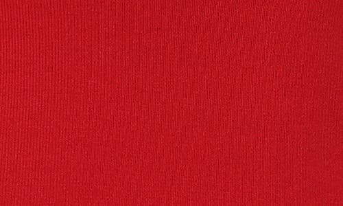 525 Eva Square Neck Crop Rib Tank In Cherry Red