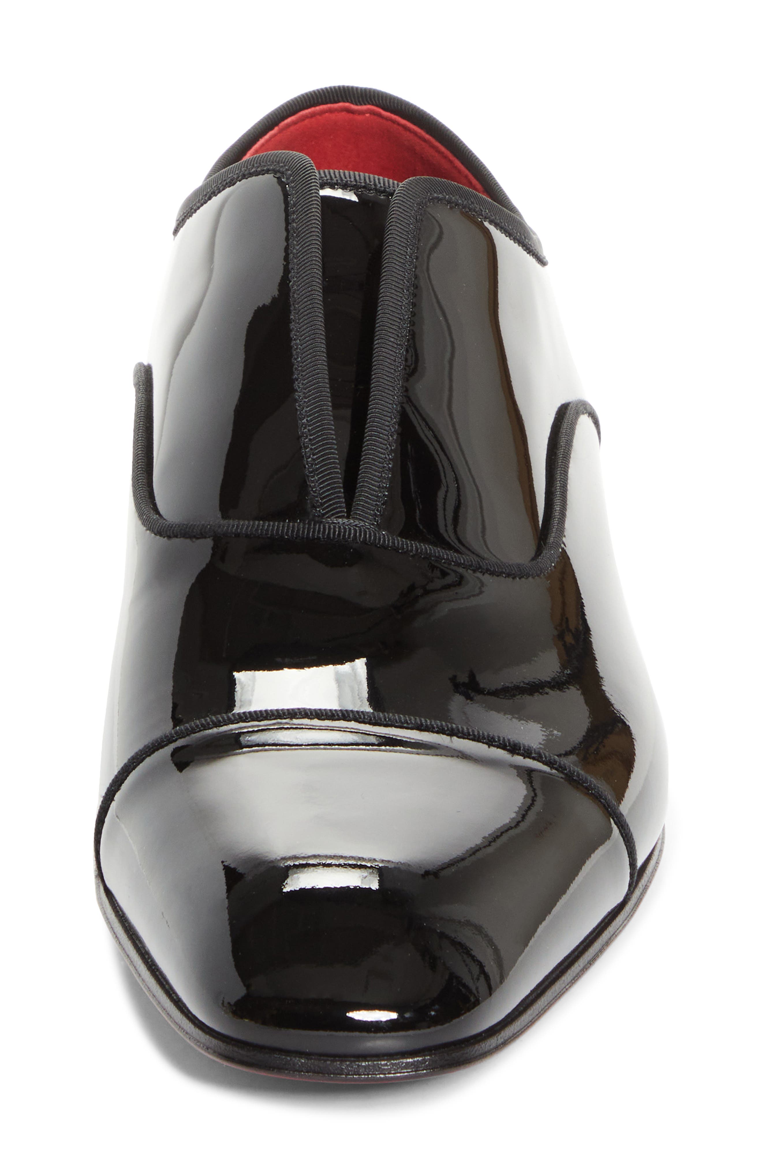 Christian Louboutin Alphamale Rocks Oxford, Alternate, color, Black