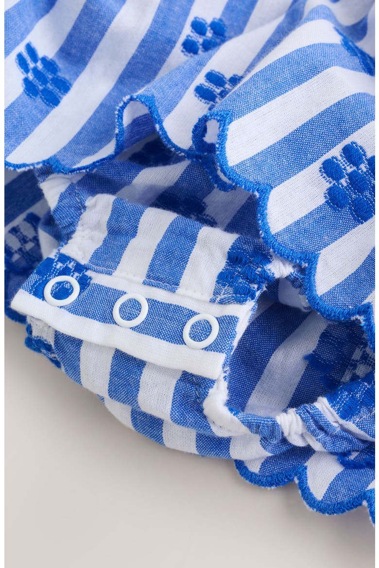 Kids' Stripe Frill Sundress, Alternate, color, BLUE