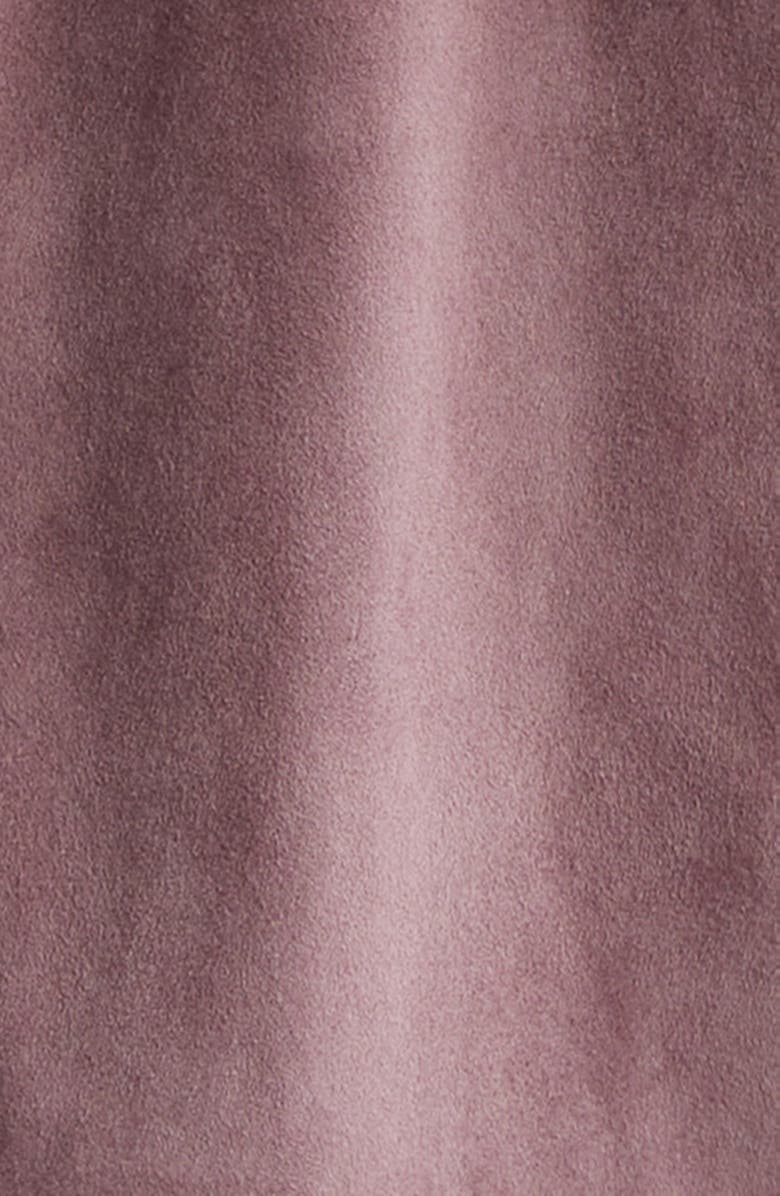 Eleventy Leather Utility Jacket, Alternate, color, Berry