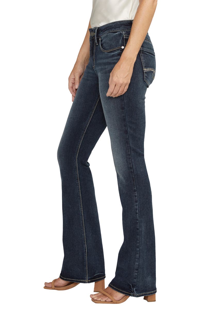Silver Jeans Co. Suki Curvy Mid Rise Bootcut Jeans, Alternate, color, 