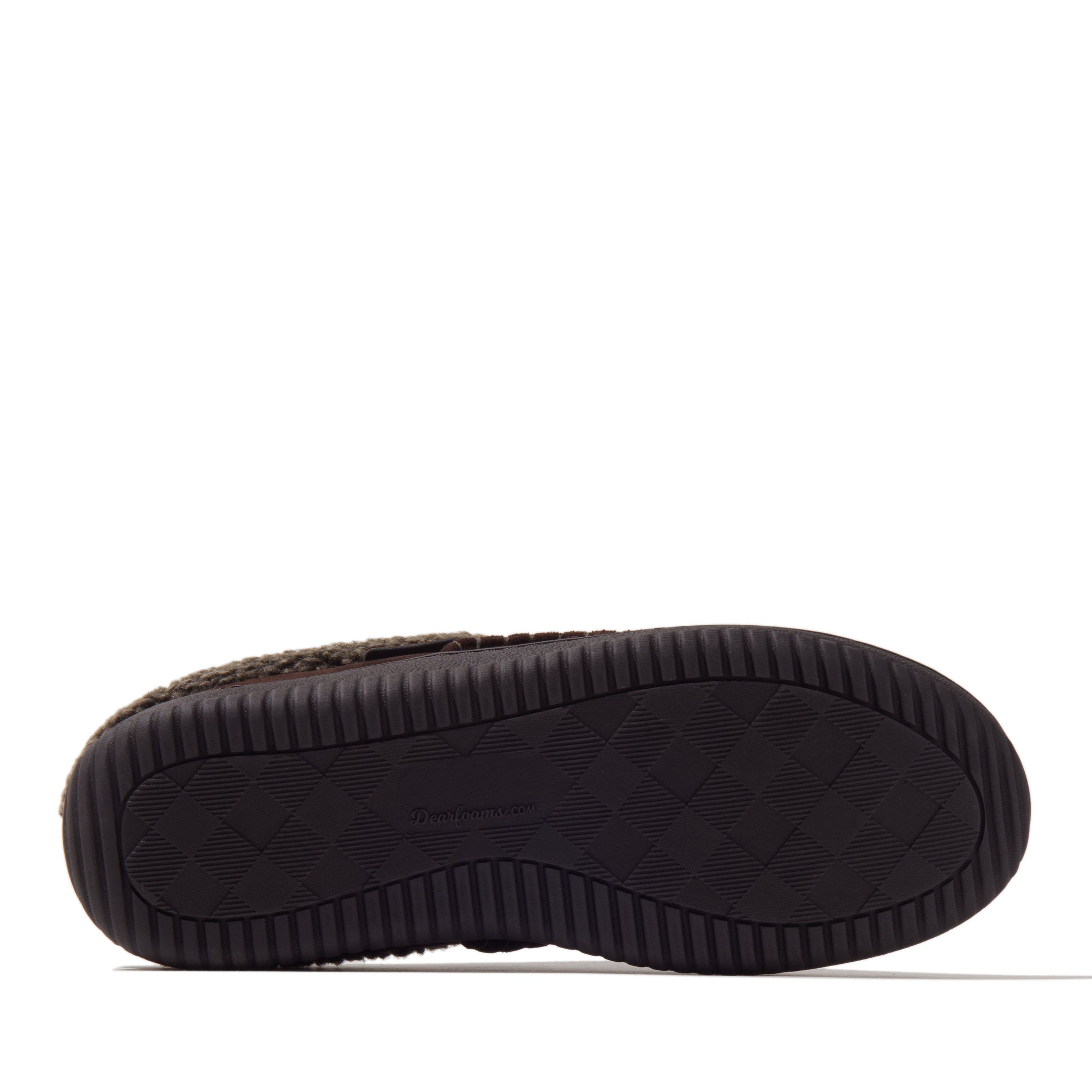 Marshall Microsuede Moccasin Toe Clog Slipper, Alternate, color, COFFEE