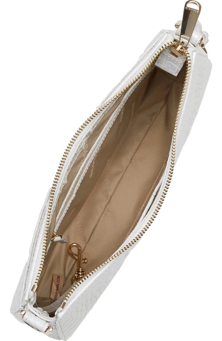 Brahmin Mod Shayna Croc Embossed Leather Crossbody Bag, Alternate, color,