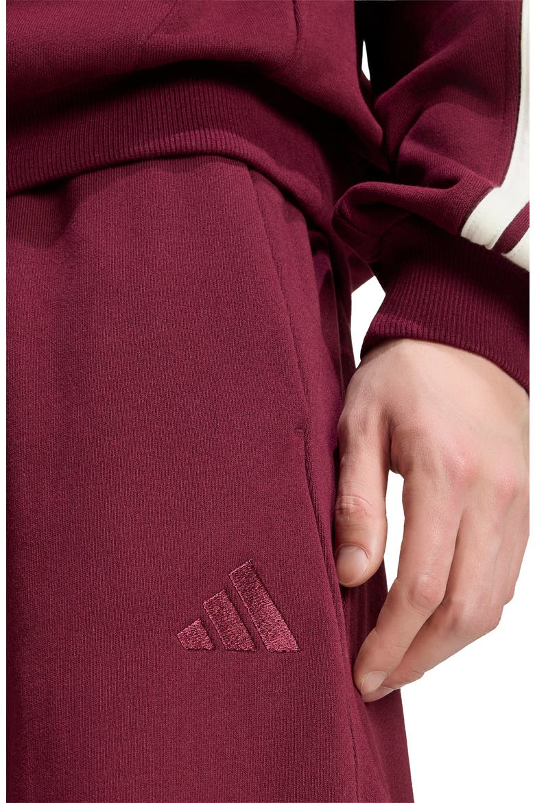 Wide Leg Sweatpants, Alternate, color, MAROON