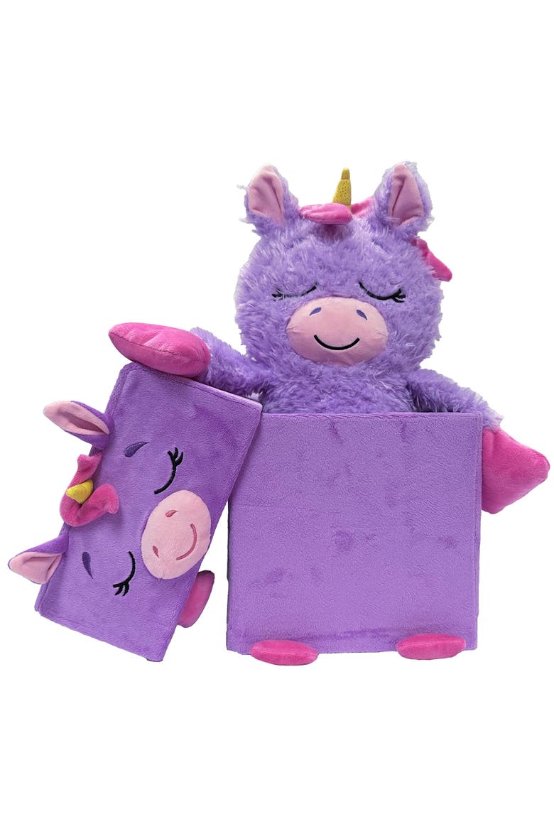 Storables Unicorn Purple & Pink 8 Inch Ages 1+, Alternate, color, Multicolored