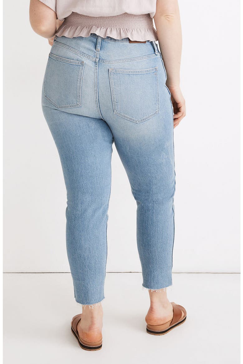Raw Hem Stovepipe Jeans, Alternate, color, DEVOE