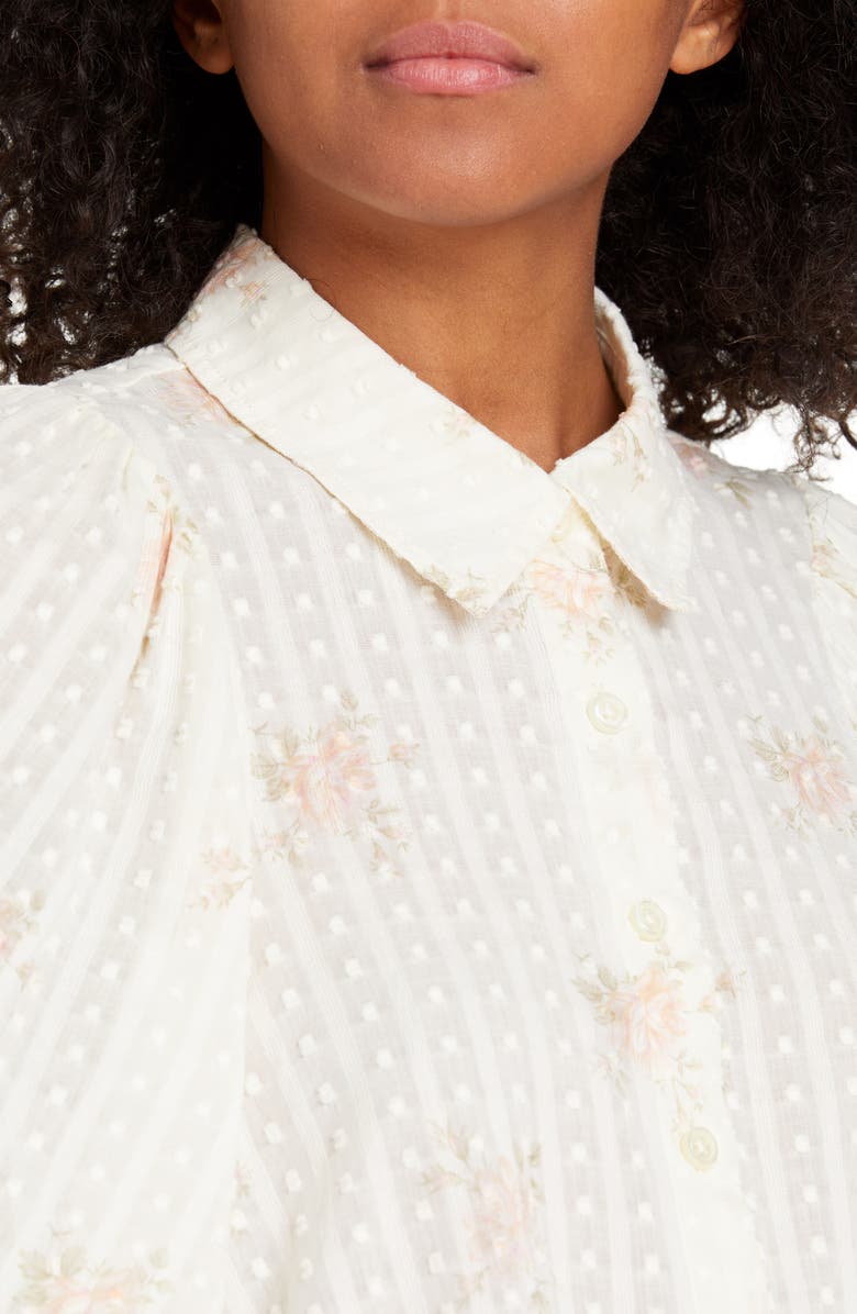 THE GREAT. The Butterfly Shirt, Alternate, color, 