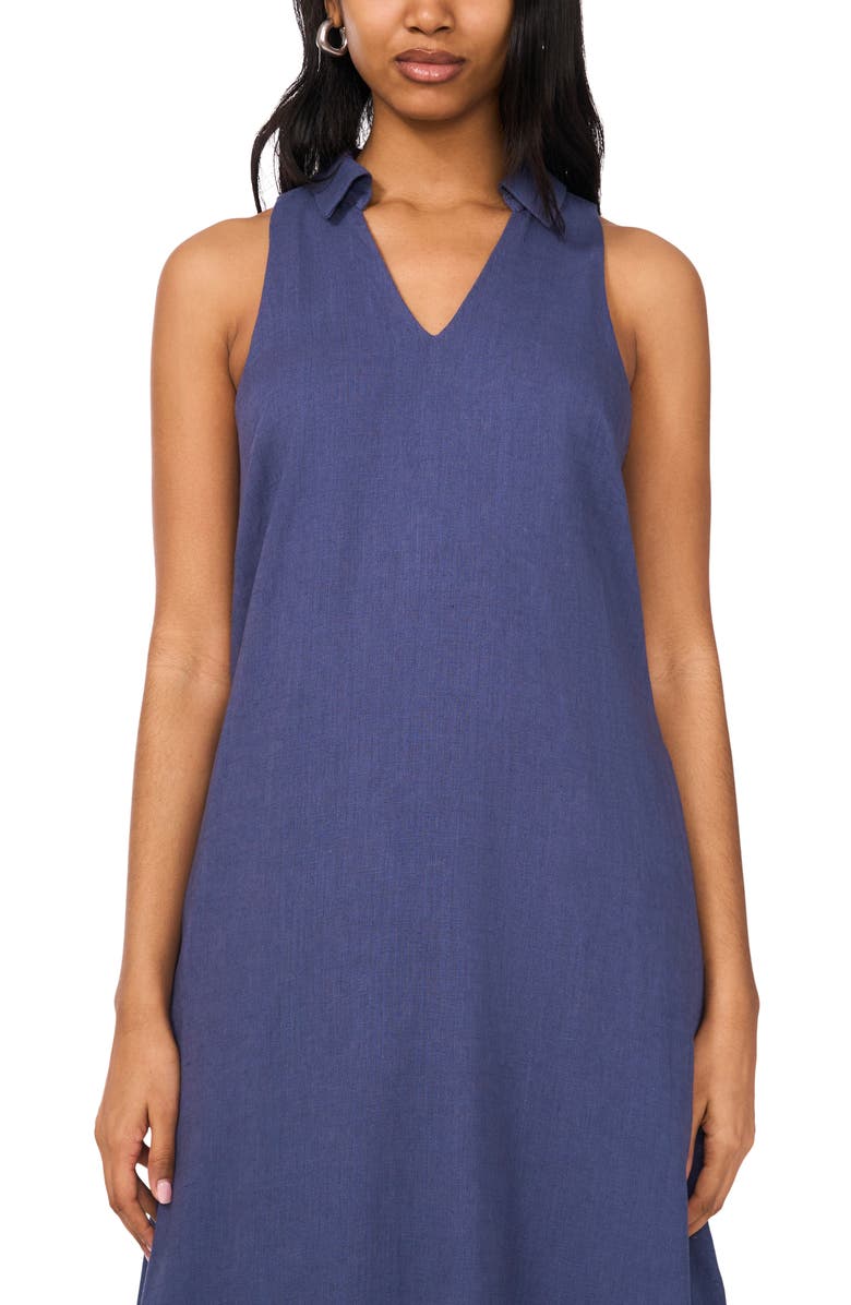 Halogen<sup>®</sup> Ruffle Hem Maxi Dress, Alternate, color, Ocean Blue