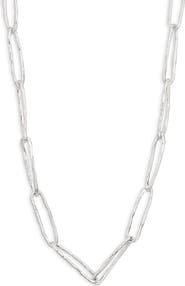 NORDSTROM RACK Paper Clip Chain Necklace