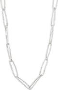 NORDSTROM RACK Paper Clip Chain Necklace
