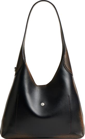 Brooklyn 28 Loved Leather Shoulder Bag
