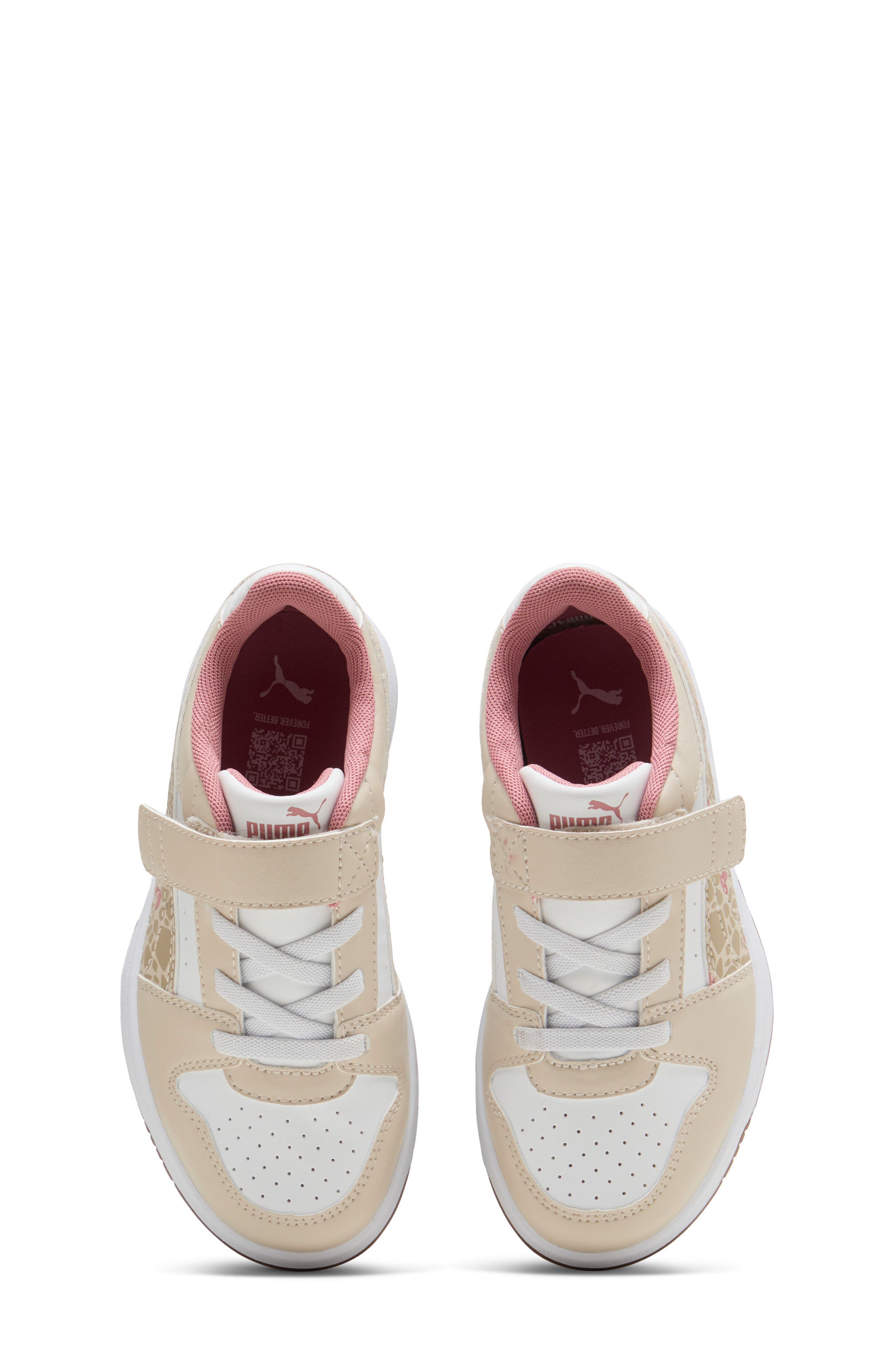 Kids' Rebound Slam Winter Safari Sneaker, Alternate, color, SILVER FOG/ BIRCH/ PUMA WHITE