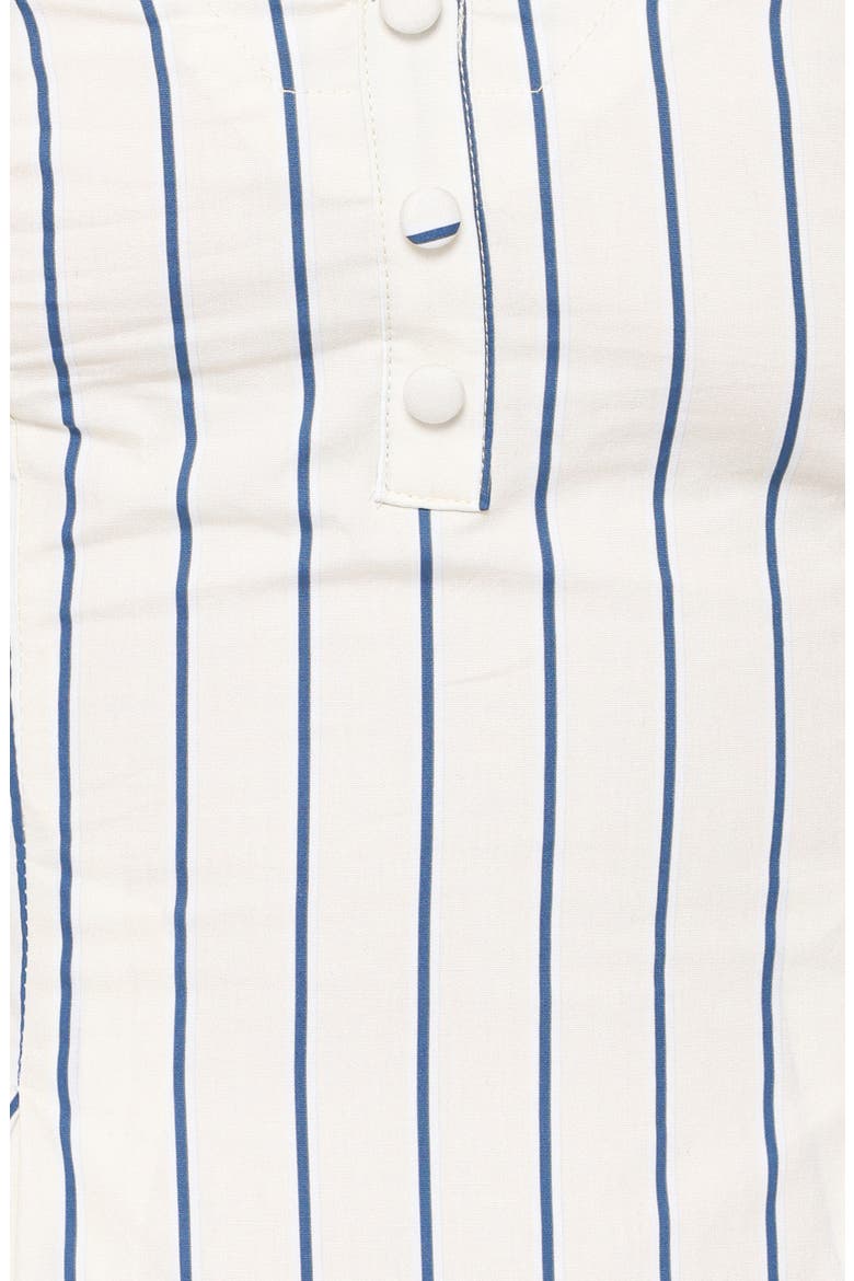 Jordin Striped Cotton Maxi Dress, Alternate, color, IVORY/ BLUE STRIPE
