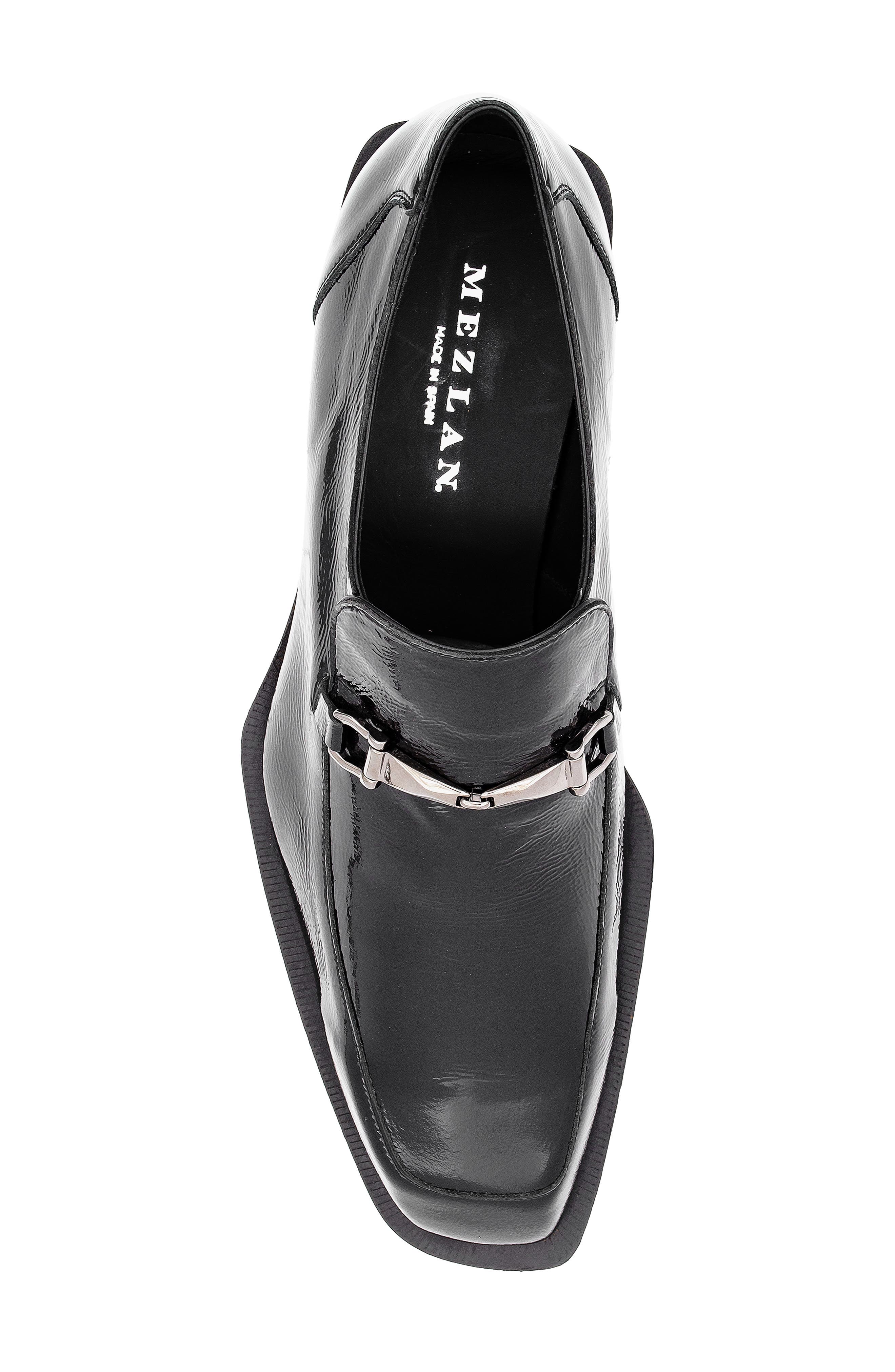 Mezlan Accola Bit Loafer, Alternate, color, Black