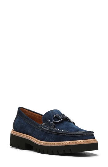 Donald Pliner Women Heliocs Loafer In Navy In Blue